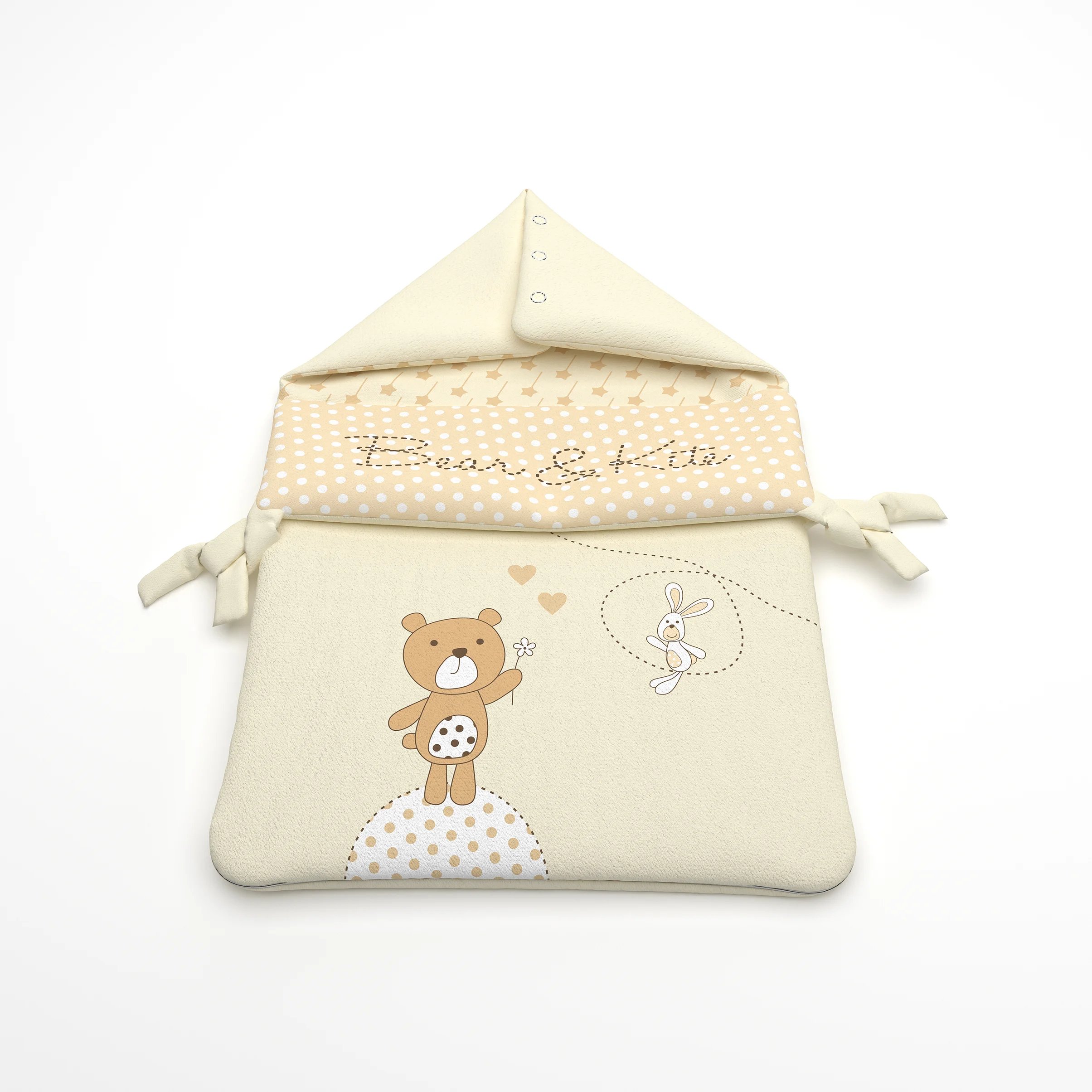 قنداق فرنگی زیپ دار Bear And Kite